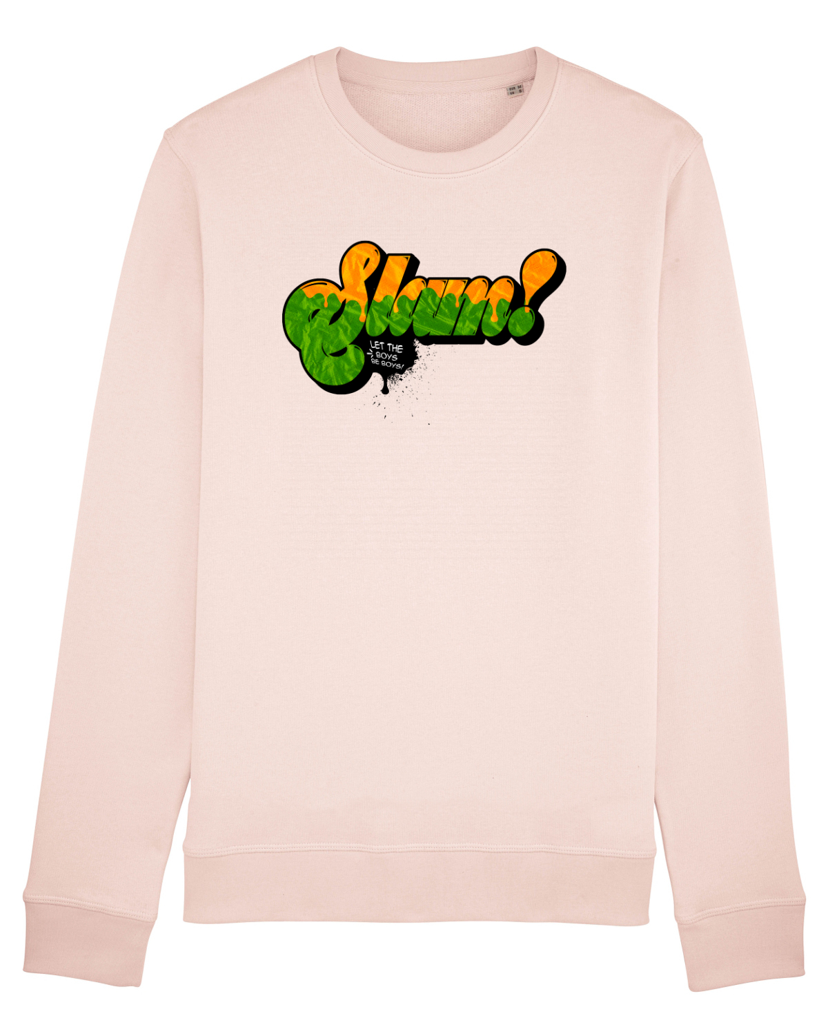 Bluză mânecă lungă Unisex Rise Candy Pink