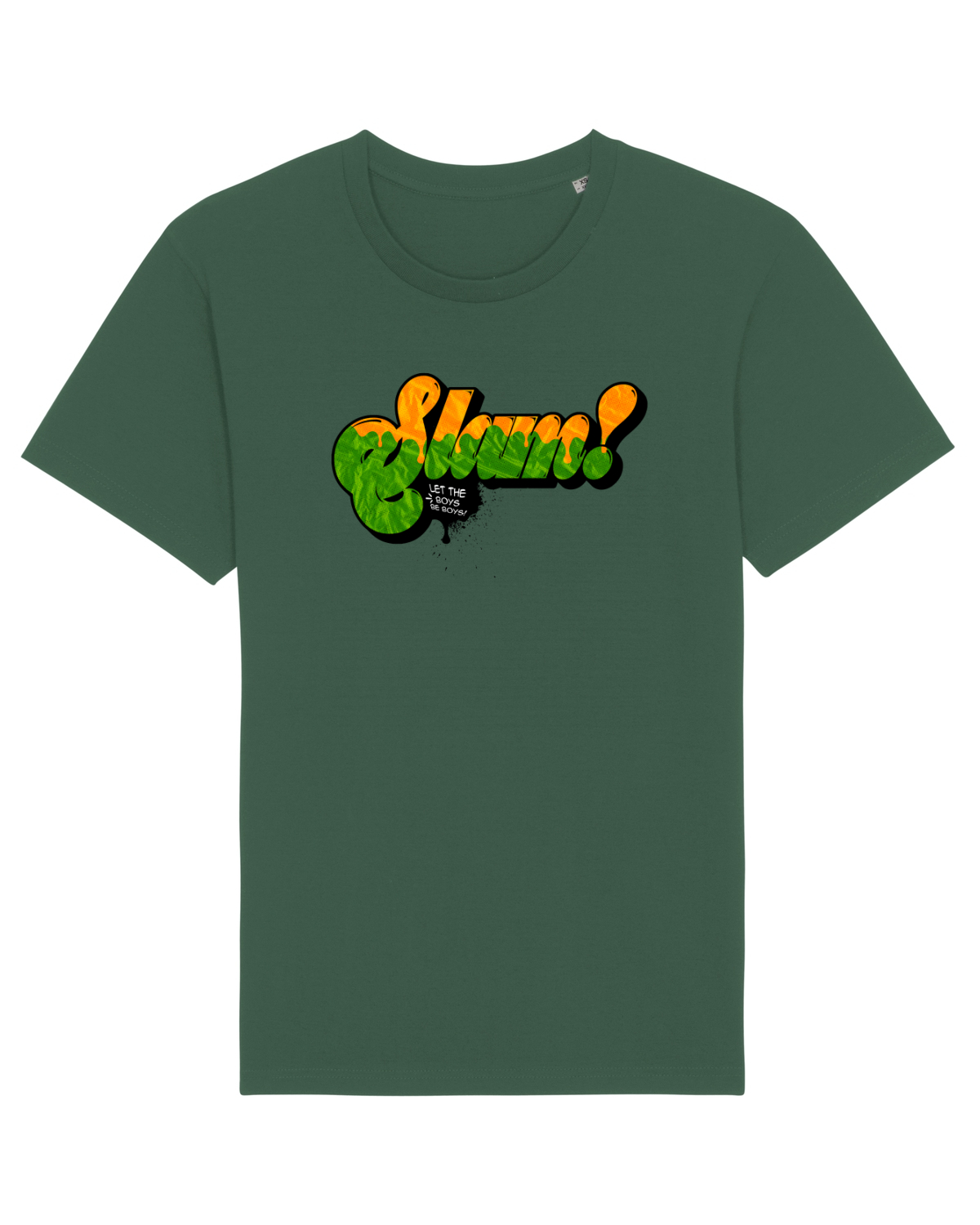 Tricou mânecă scurtă Unisex Rocker Bottle Green