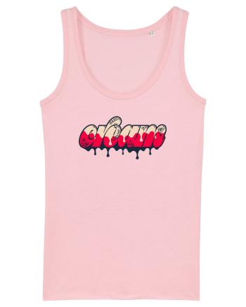 Cream Cotton Pink
