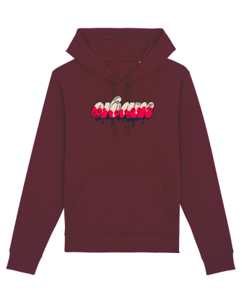 Cream Burgundy