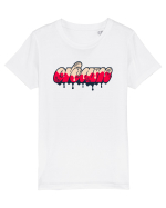 Cream Tricou mânecă scurtă  Copii Mini Creator