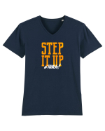 Step it Up a Notch! Tricou mânecă scurtă guler V Bărbat Presenter