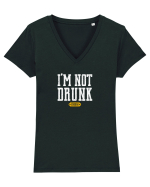 I'm Not Drunk Tricou mânecă scurtă guler V Damă Evoker