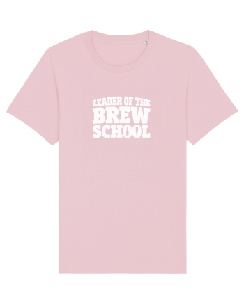 Leader of the Brew Shool Cotton Pink