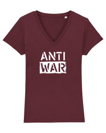 Anti War Burgundy
