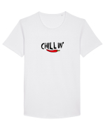 Chillin' Tricou mânecă scurtă guler larg Bărbat Skater