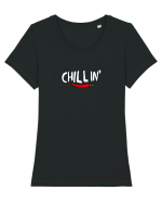 Chillin' Tricou mânecă scurtă guler larg fitted Damă Expresser