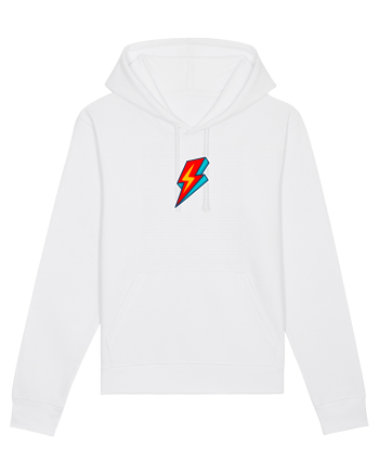 Retro  Lightning Bolt White