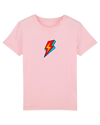 Retro  Lightning Bolt Cotton Pink