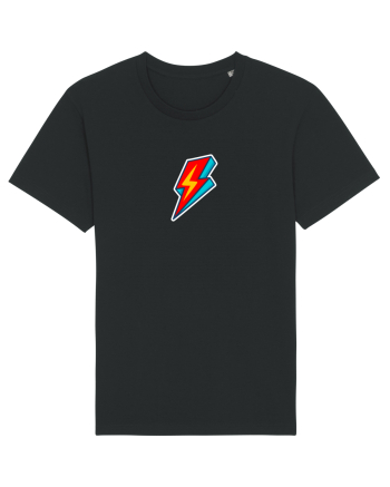Retro  Lightning Bolt Black