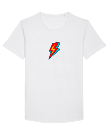 Retro  Lightning Bolt White