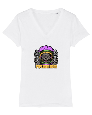 Freeze! White