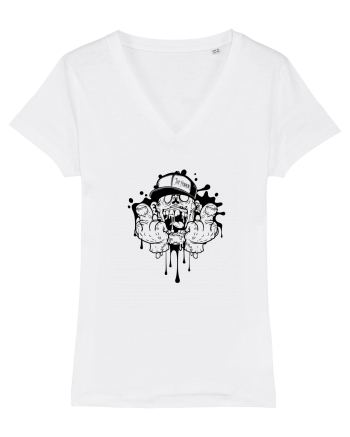 Hip-Hop Zombie White