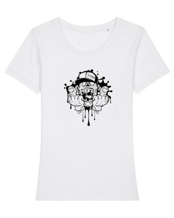 Hip-Hop Zombie White