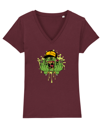 Hip-Hop Zombie Burgundy