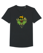 Hip-Hop Zombie Tricou mânecă scurtă guler larg Bărbat Skater