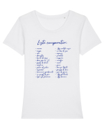 Lista cumparaturi Tricou mânecă scurtă guler larg fitted Damă Expresser