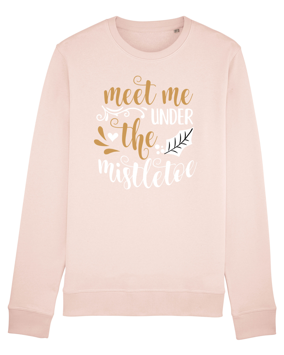Bluză mânecă lungă Unisex Rise Candy Pink