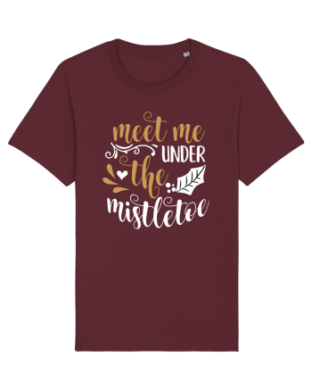 Mă găsești sub vâsc Burgundy