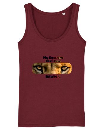Lion Eyes Burgundy