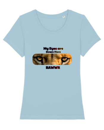 Lion Eyes Sky Blue