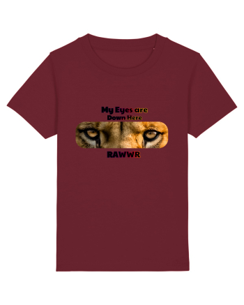 Lion Eyes Burgundy