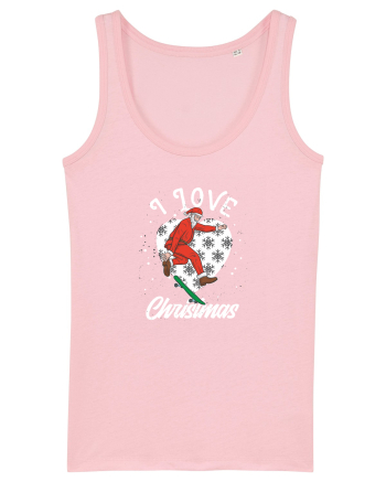 I Love Christmas ! Cotton Pink