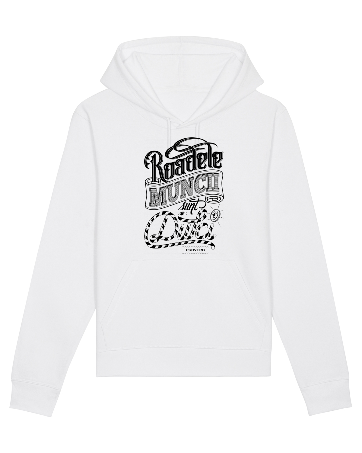 Hanorac Unisex Drummer White