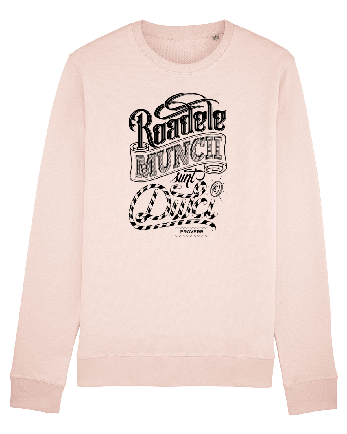 Bluză mânecă lungă Unisex Rise Candy Pink