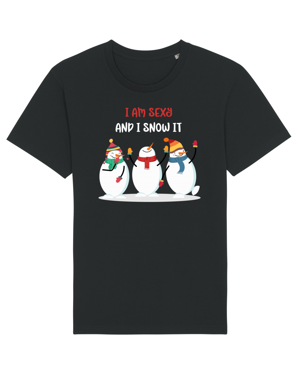 Tricou mânecă scurtă Unisex Rocker Black