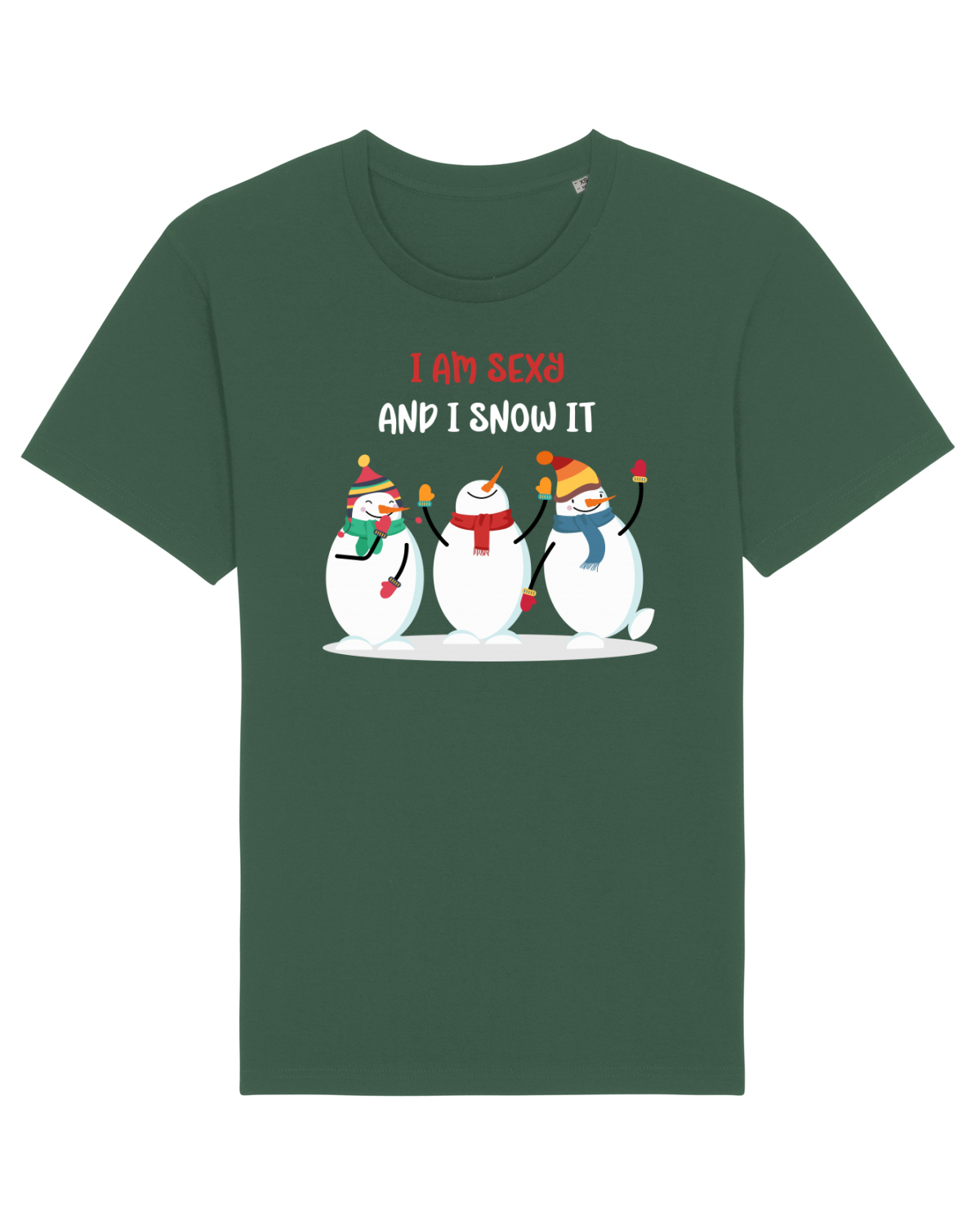 Tricou mânecă scurtă Unisex Rocker Bottle Green