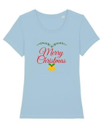 Merry Christmas Sky Blue