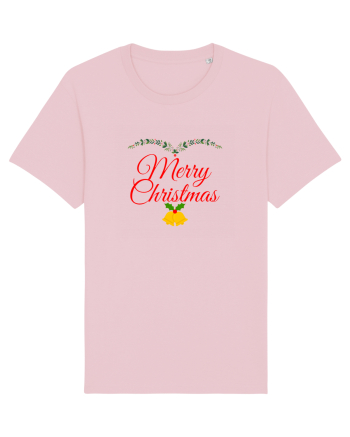 Merry Christmas Cotton Pink