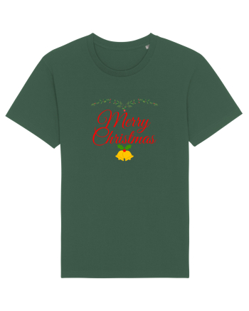 Merry Christmas Bottle Green