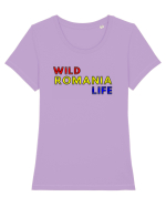 Wild Romania Life Tricou mânecă scurtă guler larg fitted Damă Expresser