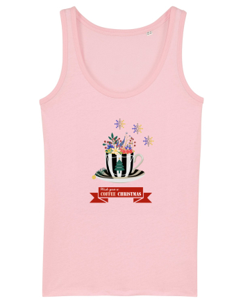 Coffee Christmas  Cotton Pink