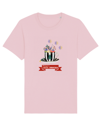 Coffee Christmas  Cotton Pink