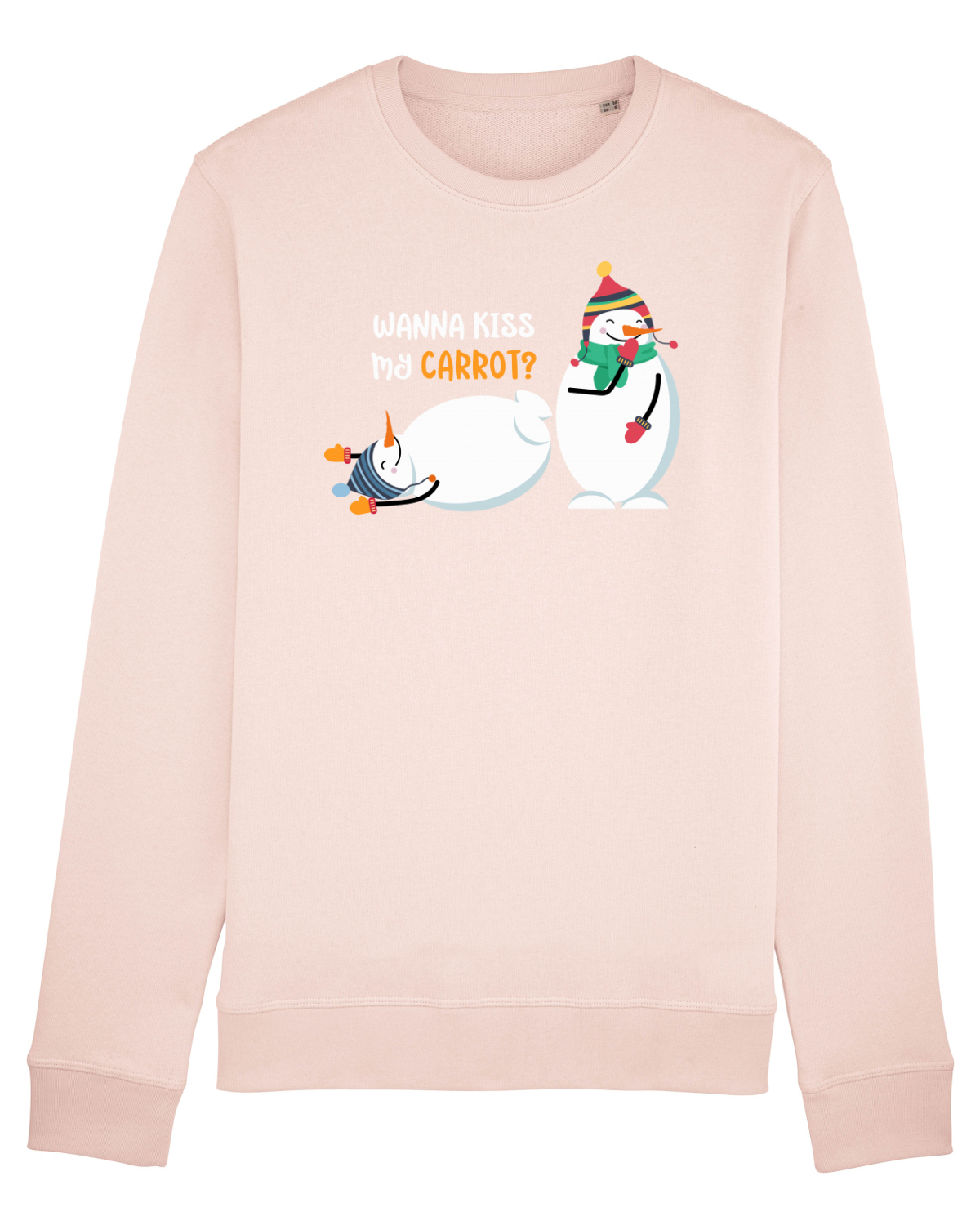 Bluză mânecă lungă Unisex Rise Candy Pink
