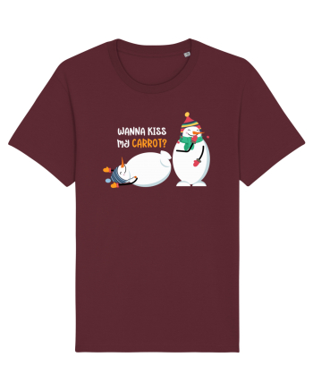 Vrei să-mi pupi morcovul? Burgundy