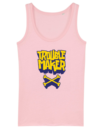 Trouble Maker I Cotton Pink