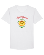 Spiritul sarbatorilor Tricou mânecă scurtă guler larg Bărbat Skater