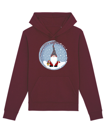 Elf în zăpadă Burgundy