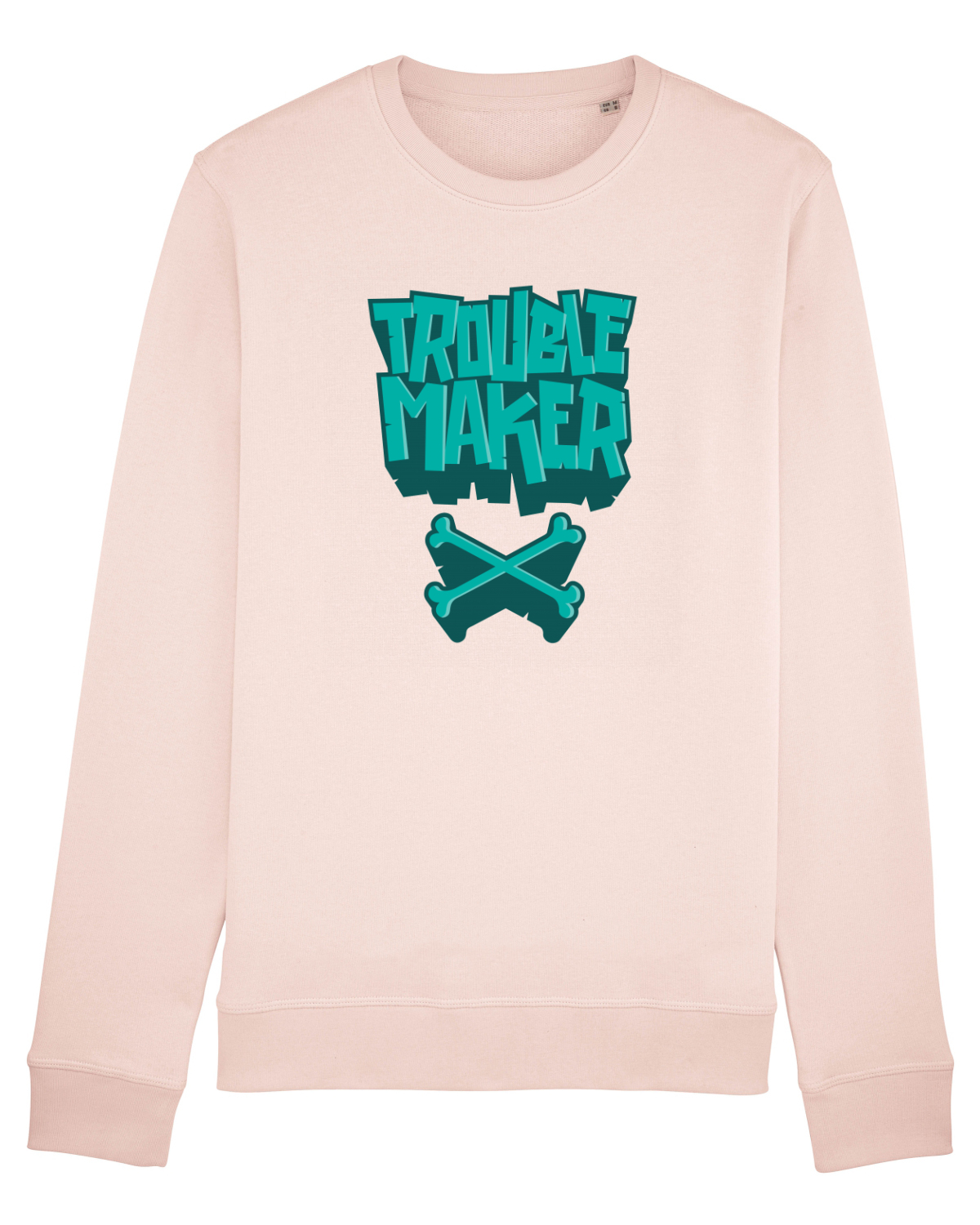 Bluză mânecă lungă Unisex Rise Candy Pink