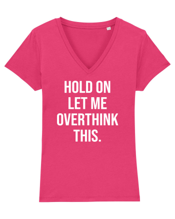 Overthinking - scris alb Raspberry