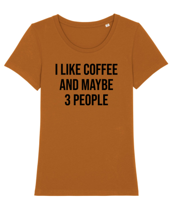 I like coffee - negru Roasted Orange