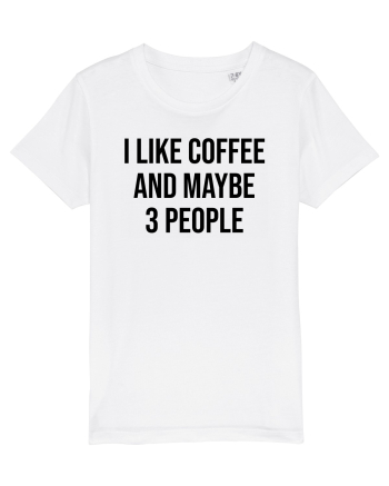 I like coffee - negru White