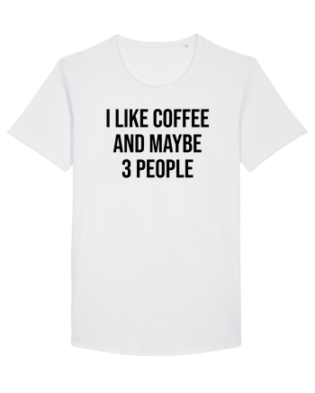 I like coffee - negru White