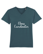 Chaos Coordinator Tricou mânecă scurtă guler V Bărbat Presenter
