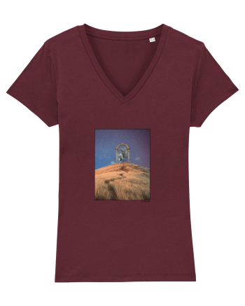 Surreal Vision no. 6 Burgundy