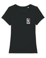 Venus Tricou mânecă scurtă guler larg fitted Damă Expresser